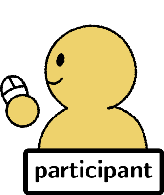 A participant figure